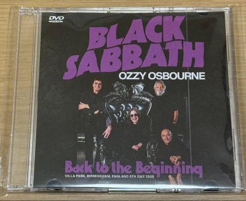 DVD BLACK SABBATH/OZZY - Birmingham 2025, Cd's en Dvd's, Cd's | Hardrock en Metal, Nieuw in verpakking, Verzenden