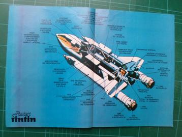 Navette spatiale - poster,couverture,article illustré - 1981