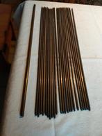 massief koperen staafjes. gordijnroedes, Antiek en Kunst, Ophalen, Koper