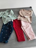 3 pantalons + 2 t shirts voor meisjes maat 74, Kinderen en Baby's, Babykleding | Overige, Ophalen