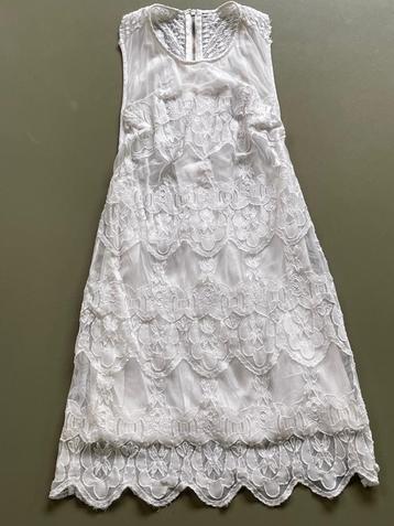 ZGAN witte dubbellaags kanten jurk Zadig & Voltaire Deluxe beschikbaar voor biedingen