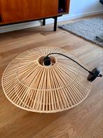 Bamboe hanglamp, Huis en Inrichting, Lampen | Hanglampen, Ophalen, Bamboe, Zo goed als nieuw, Minder dan 50 cm