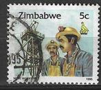 Zimbabwe 1995 - Yvert 316 - Mijnwerker (ST), Postzegels en Munten, Postzegels | Afrika, Verzenden, Zimbabwe, Gestempeld