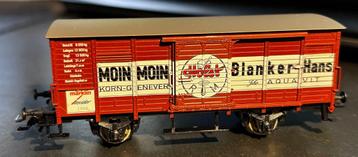 3308. „Moin Moin” H0 Märklin overdekte auto. beschikbaar voor biedingen