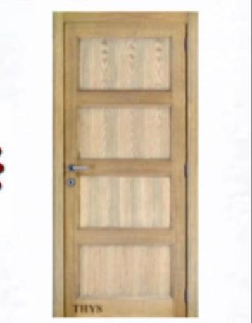Porte chene 4 panneaux 73/78/83 beschikbaar voor biedingen