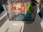 2 knaagdier kooien en toebehoren, Dieren en Toebehoren, Kooi, Gebruikt, Hamster, Minder dan 75 cm