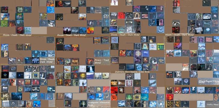 CD's van diverse genres: rock/metal, gothic/darkwave..., CD & DVD, CD | Hardrock & Metal, Comme neuf, Enlèvement ou Envoi