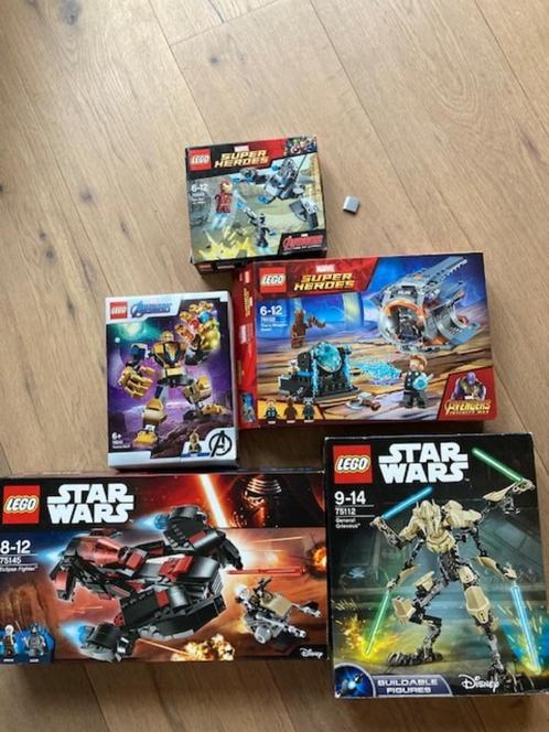 Lego 76029 -76037 - 75145 - 76141, Kinderen en Baby's, Speelgoed | Duplo en Lego, Lego, Complete set, Ophalen of Verzenden