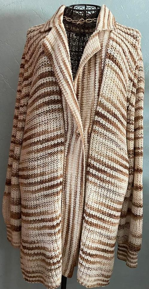 Caroline Biss 40 Nieuw Prachtige Vest / Gilet, Kleding | Dames, Truien en Vesten, Nieuw, Maat 38/40 (M), Beige, Ophalen of Verzenden