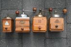 4 x antieke koffiemolens (hout) VANAF 10 euro  aankoop 1 hou, Antiek en Kunst, Antiek | Keukengerei, Ophalen of Verzenden
