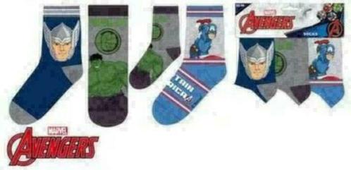 Avengers Sokken - 3 paar - Maat 23/26 - 27/30 - 31/34, Kinderen en Baby's, Kinderkleding | Schoenen en Sokken, Nieuw, Sokken, Jongen