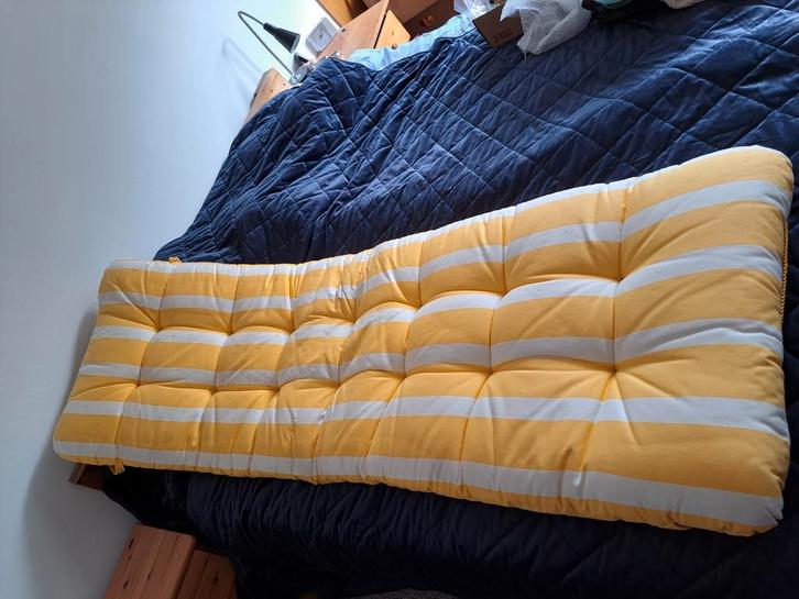 Groot ligbed kussen, Tuin en Terras, Tuinmeubel-accessoires, Zo goed als nieuw, Ophalen