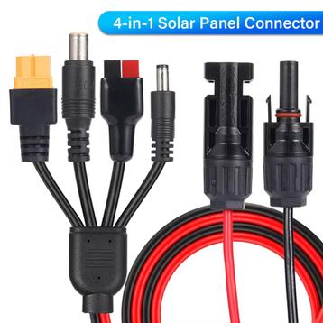 Zonnepanelen Connector voor Powerstation Adapter 4-in-1 beschikbaar voor biedingen