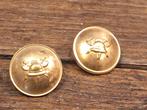 oude goudkleurige brandweerknoop (pompiers), jaren 50-60, Ophalen of Verzenden