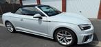 Audi A5 Quattro S Line TFSI 40 Cabriolet, 4 zetels, 4 cilinders, Leder en Stof, Wit