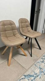 Eetkamer stoelen met eiken poten, Huis en Inrichting, Ophalen, Zo goed als nieuw