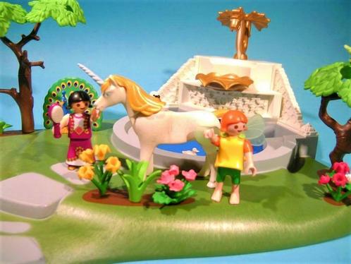 PLAYMOBIL - Geheime tuin met Eenhoorn en Pauw- 2 klicky -, Enfants & Bébés, Jouets | Playmobil, Enlèvement