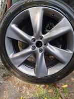 Velg +band 265/45/  21  tesla/mazda/nissan/jeep, Auto-onderdelen, Banden en Velgen, Ophalen, 21 inch