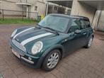 Mini cooper 1.6 benzine 2003 Gekeurd verkoop, Auto's, Stof, Zwart, 1600 cc, Particulier