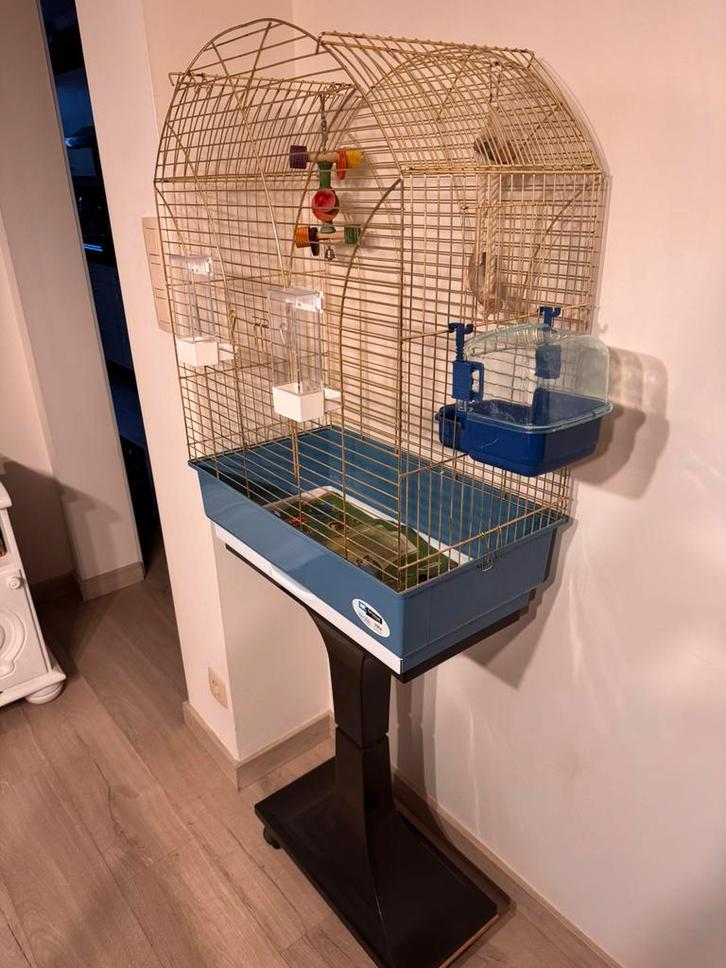 Vogelkooi voor valkparkiet., Dieren en Toebehoren, Vogels | Hokken en Kooien, Gebruikt, Vogelkooi, Ophalen