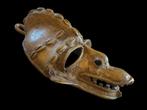 Masque de Hyène en bronze de 21 cm, Ophalen