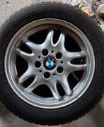 BMW jantes alu pneus neige, Ophalen of Verzenden, Band(en)