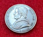 Rare Ancienne Pièce de 20 Baiocchi de 1849 R en Argent, Antiquités & Art, Enlèvement ou Envoi, Argent