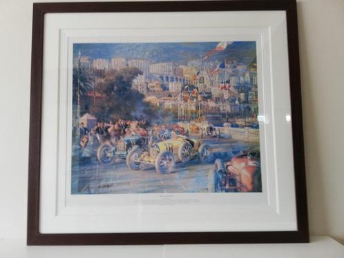 ‘Art Print’ Monaco Grand Prix 1929 by Alfredo De La Maria, Autos, Autos Autre, Particulier, Enlèvement