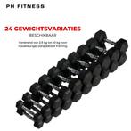 PH Fitness Hexa Dumbbells Set 2,5KG-30KG - Hexagon Dumbells