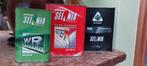 Set oliebidons Petronas Selenia Quadrifoglio, Ophalen of Verzenden, Zo goed als nieuw, Overige, Overige merken