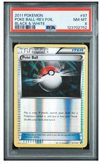 Pokemon POKE BALL Reverse Holo Foil Black & White PSA 8, Hobby en Vrije tijd, Verzenden, Nieuw, Losse kaart, Foil