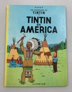 Kuifje Las Aventuras De Tintin en America Spaans Hard Cover, Boeken, Stripverhalen, Gelezen, Ophalen of Verzenden