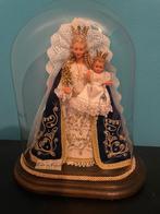Antiek Maria met kind onder glazen stolp, Ophalen of Verzenden
