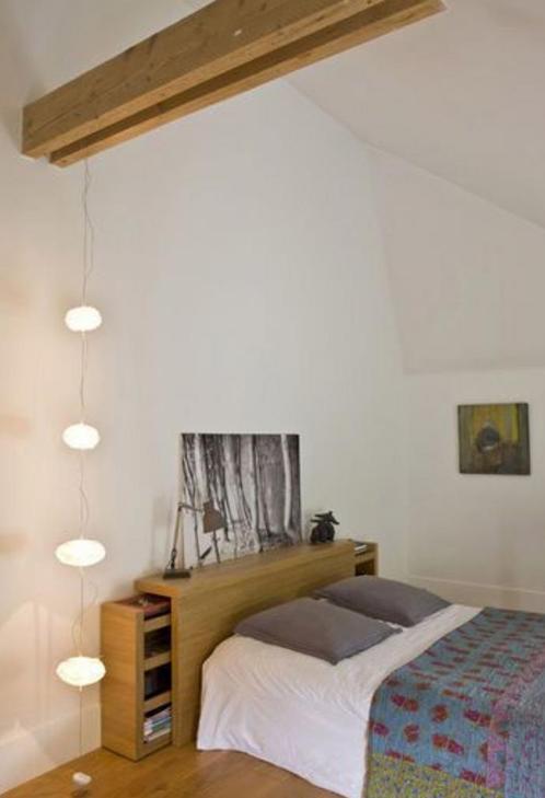 IKEA - MALM hoofdeinde / hoofdbord - lichte eik, Maison & Meubles, Chambre à coucher | Lits, Deux personnes, 190 cm ou moins, Bois