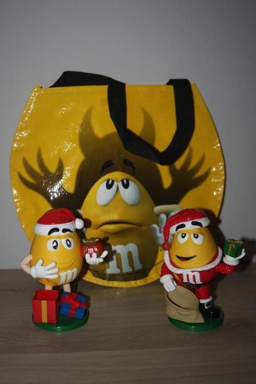 3 M&M items , 2 snoepautomaten , 1 draagtas , mooie staat, Verzamelen, Merken en Reclamevoorwerpen, Gebruikt, Verpakking, Ophalen of Verzenden