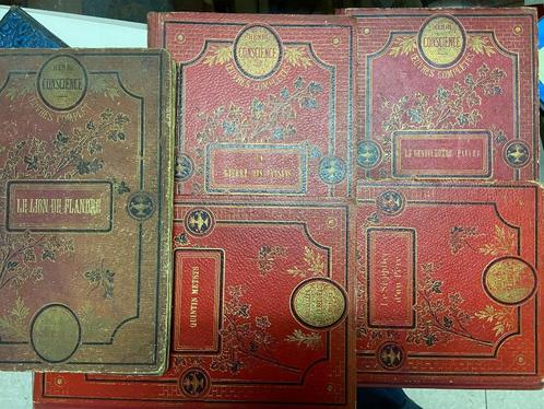 Verschillende geschriften van Hendrik Conscience - 1881, Antiek en Kunst, Antiek | Boeken en Manuscripten, Ophalen