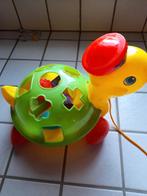 Rijdende schildpad, met insteekvormpjes, educatief, FUNNY, Ophalen of Verzenden, Zo goed als nieuw