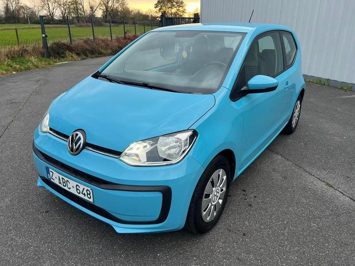 vw up, Autos, Volkswagen, Entreprise, Achat, up!, Bluetooth, Essence, Euro 6, Coupé, 3 portes, Boîte manuelle, Bleu, Noir, Tissu