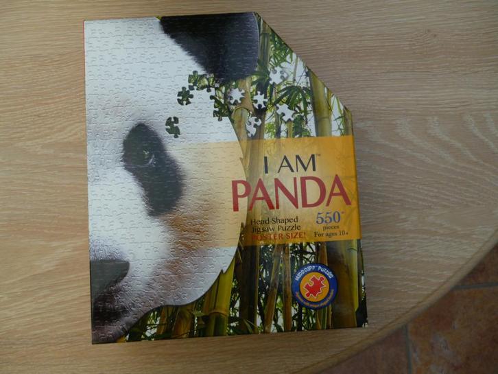 MaDDCaPP / puzzle I AM panda 550 pièces, Hobby en Vrije tijd, Denksport en Puzzels, Nieuw, Legpuzzel, 500 t/m 1500 stukjes, Ophalen of Verzenden