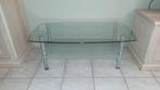 Salontafel en TV meubel, Ophalen, Gebruikt, Glas