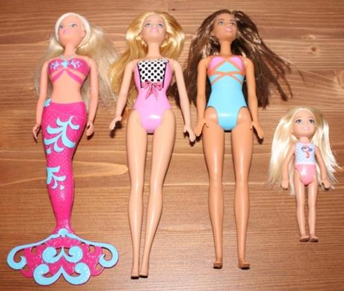 Lotje Barbie poppen, Kinderen en Baby's, Speelgoed | Poppen, Gebruikt, Barbie, Ophalen of Verzenden