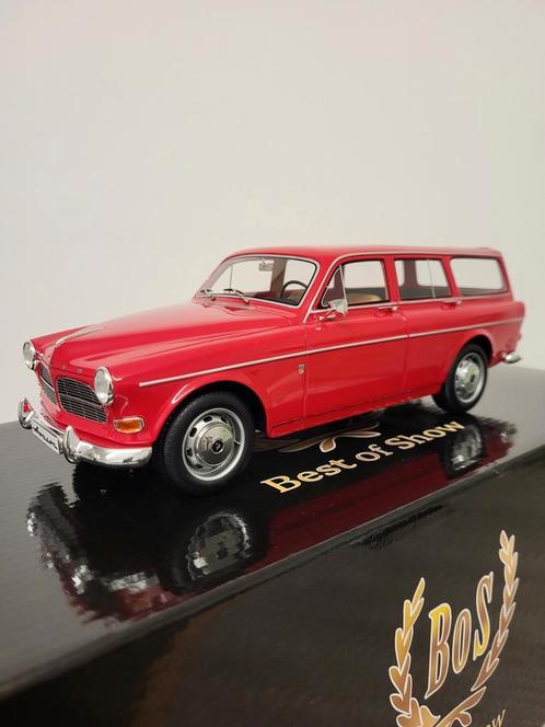 1:18 Best of Show BOS420 1965 Volvo P220 Amazon, Hobby en Vrije tijd, Modelauto's | 1:18, Nieuw, Auto, Overige merken, Ophalen of Verzenden