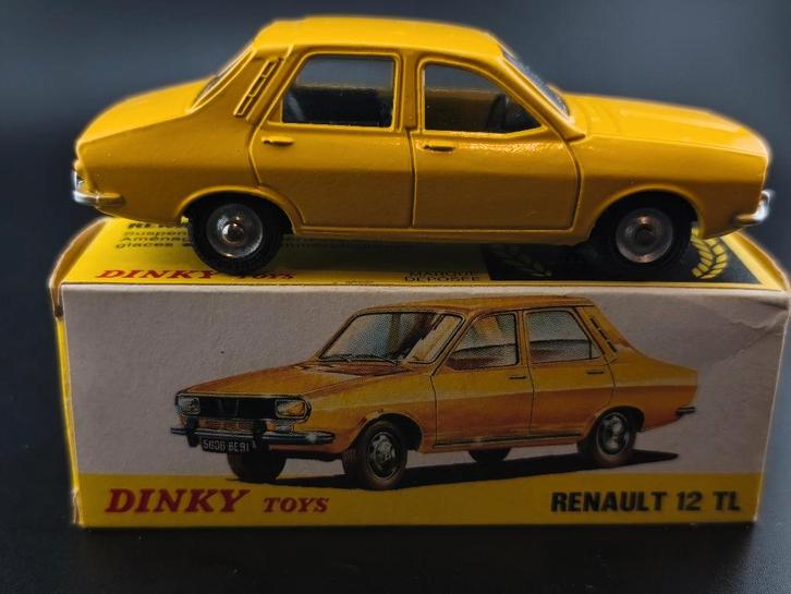 DINKY TOYS SPANJE RENAULT 12TL REF 1424, Hobby en Vrije tijd, Modelauto's | 1:43, Zo goed als nieuw, Auto, Dinky Toys, Ophalen of Verzenden