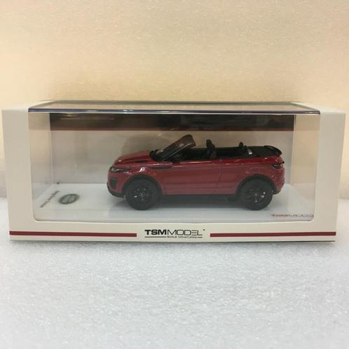 1:43 TrueScale Range Rover Evoque Convertible Firenze Red, Hobby en Vrije tijd, Modelauto's | 1:43, Zo goed als nieuw, Auto, Ophalen of Verzenden