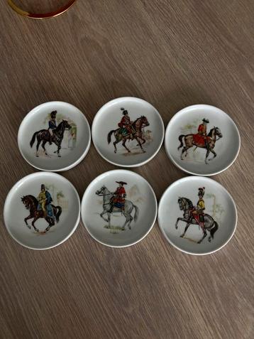 Set van 6 Duitse porseleinen Bareuther Bavaria Waldsassen beschikbaar voor biedingen