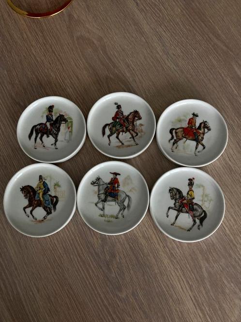 Set van 6 Duitse porseleinen Bareuther Bavaria Waldsassen, Antiek en Kunst, Antiek | Porselein, Ophalen of Verzenden