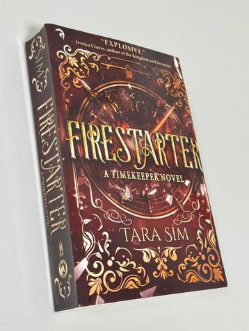 Tara Sim - Firestarter Timekeeper NIEUW boek Spiritualiteit beschikbaar voor biedingen