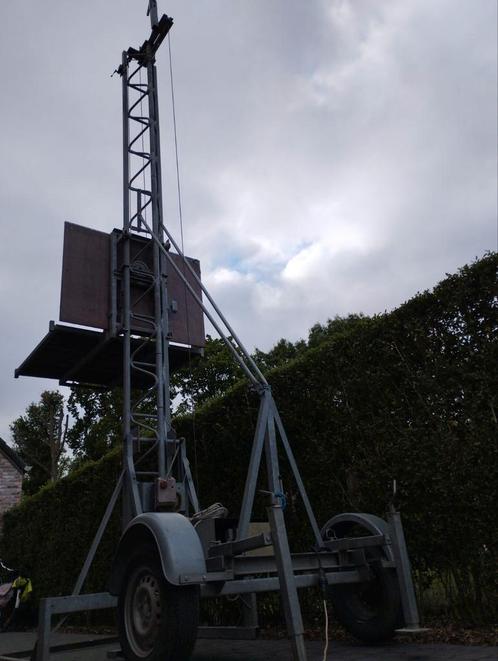 bouwlift 220 v gegalvaniseerd 300 kg, Doe-het-zelf en Bouw, Bouwliften, Gebruikt, Bouwlift, Ophalen