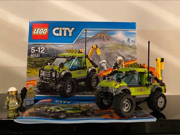 Lego City vulkaan onderzoekstruck 60121