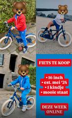 16inch Citybike • hele mooie staat • 4-6jaar •, Fietsen en Brommers, Fietsen | Driewielers, Ophalen, Zo goed als nieuw